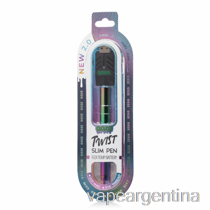 Rezumar Delgado Giro Pluma 2.0 Flex Temp Batería Arco Iris Vape Argentina